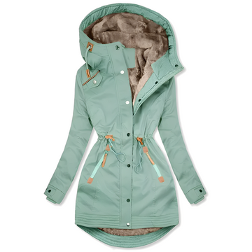 Lavena - Parka chic resistente al agua para mujeres
