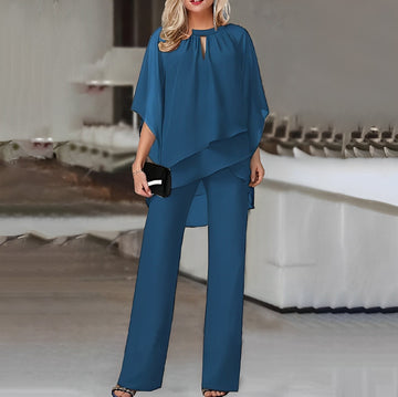 Sherlyn - Conjunto suelto y elegante sin hombros para mujeres