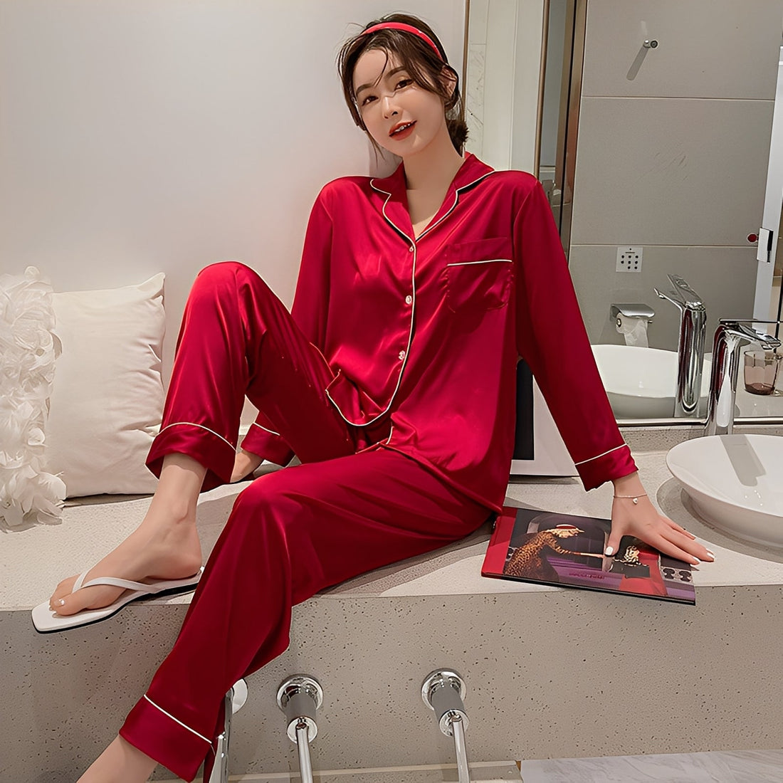 Ella - Suéter de cachemira sofisticado para mujer Set