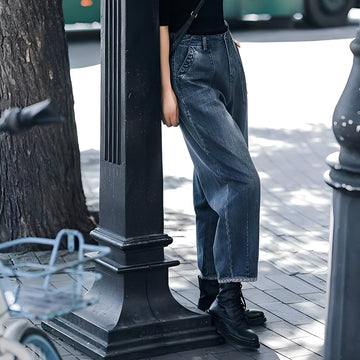 Shirlee - Elegantes jeans de cintura alta para mujeres