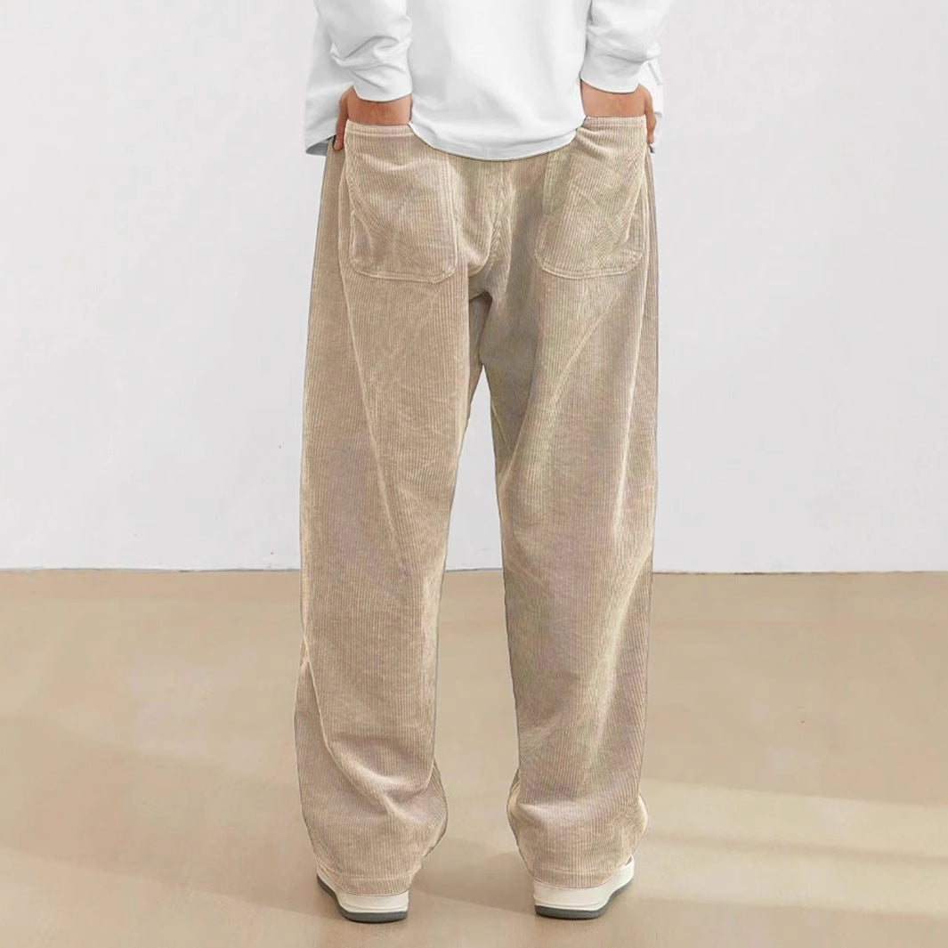 Kenrick - Pantalón recto de pana para hombre