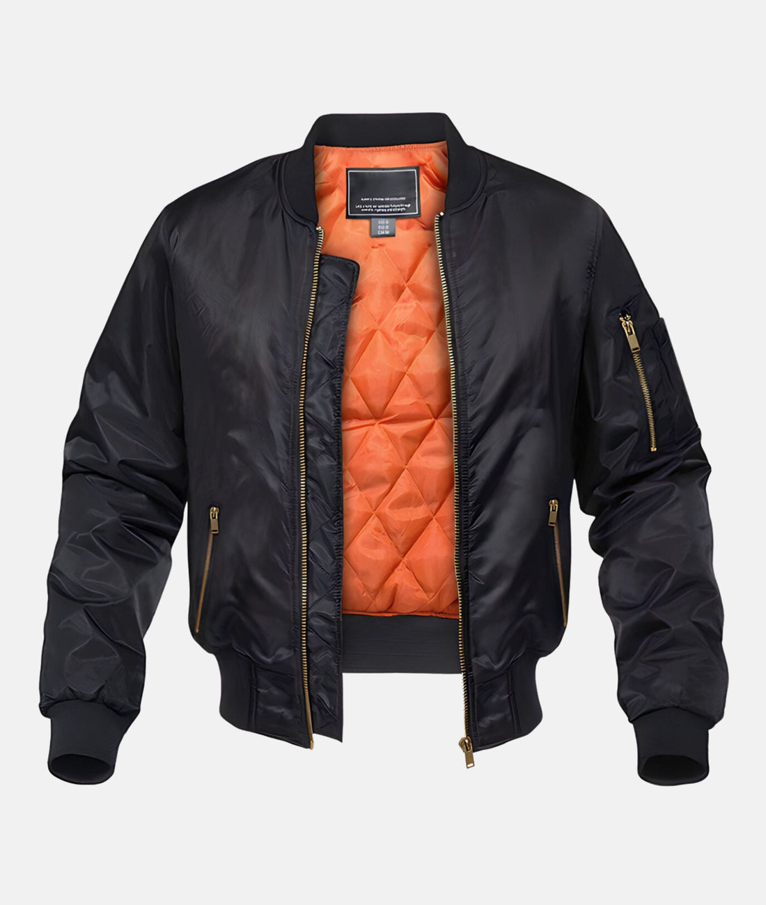 Ted - Chaqueta Bomber de Piloto en Look Moderno
