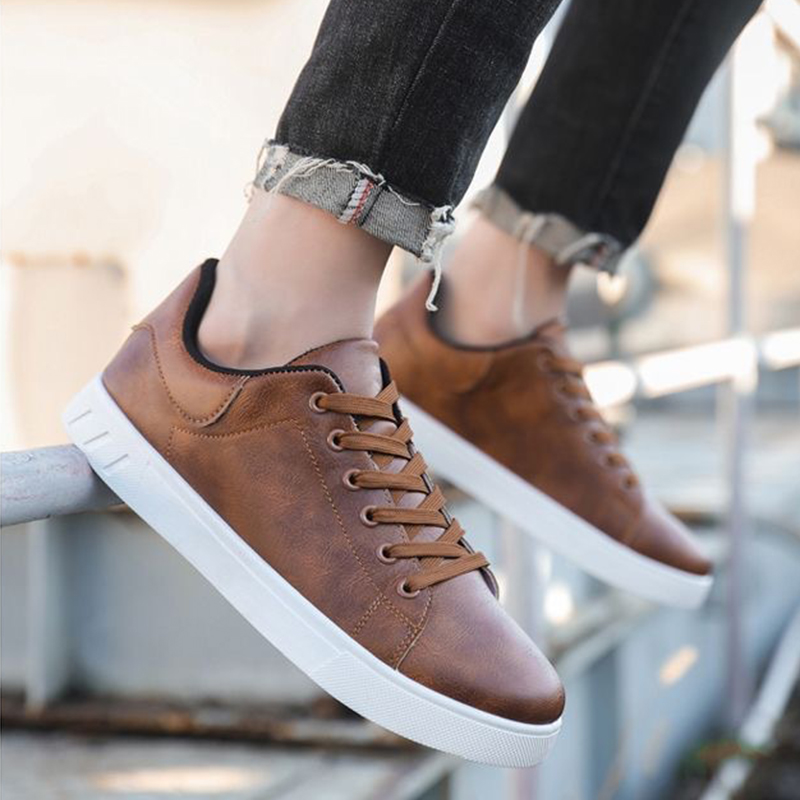 Randall - Sofisticados zapatos de cuero planos para hombres