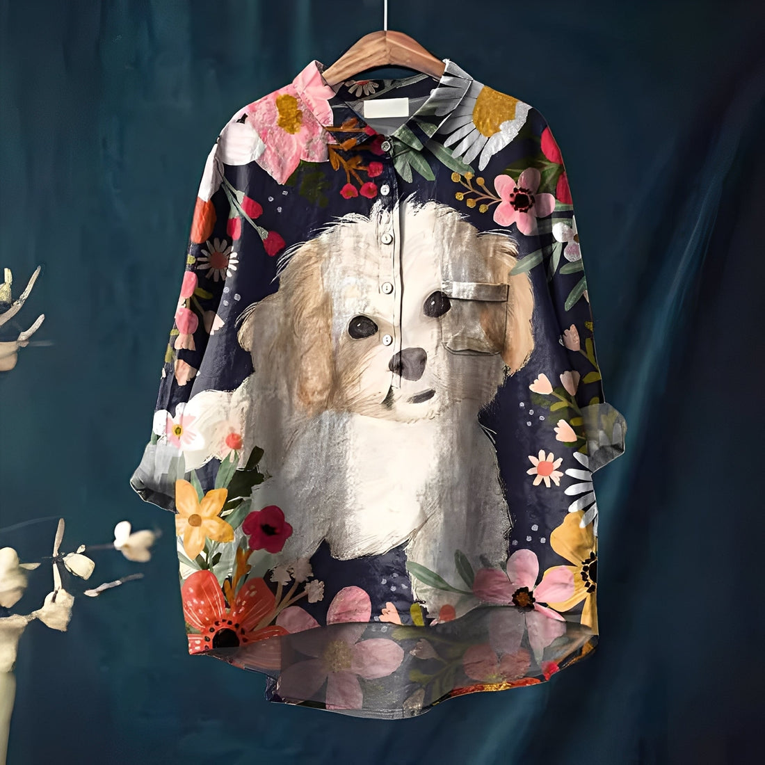 Gwenaël - Camisas clásicas de mujer con manga larga