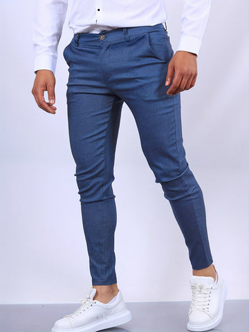 Arjun - Elegante Slim-Pantalones de Negocios Hombre
