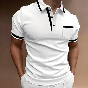 Alijah - Camiseta ajustada y elegante para hombre
