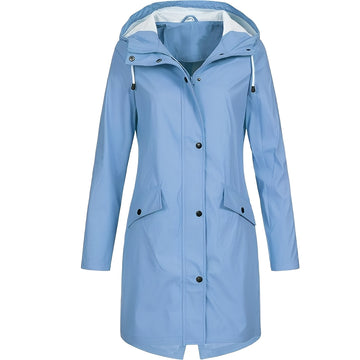 Jessica - Abrigo largo impermeable y versátil para mujeres