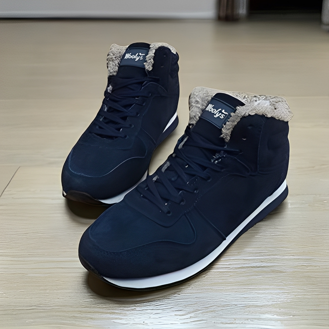 Kayson - Botas de nieve para hombres elegantes y cálidas