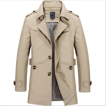 Harry - Chaqueta cortavientos de longitud media para hombres