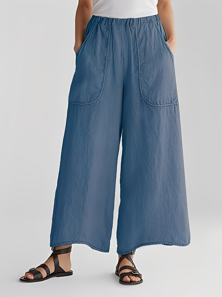 Marley - Pantalón ancho informal para mujeres