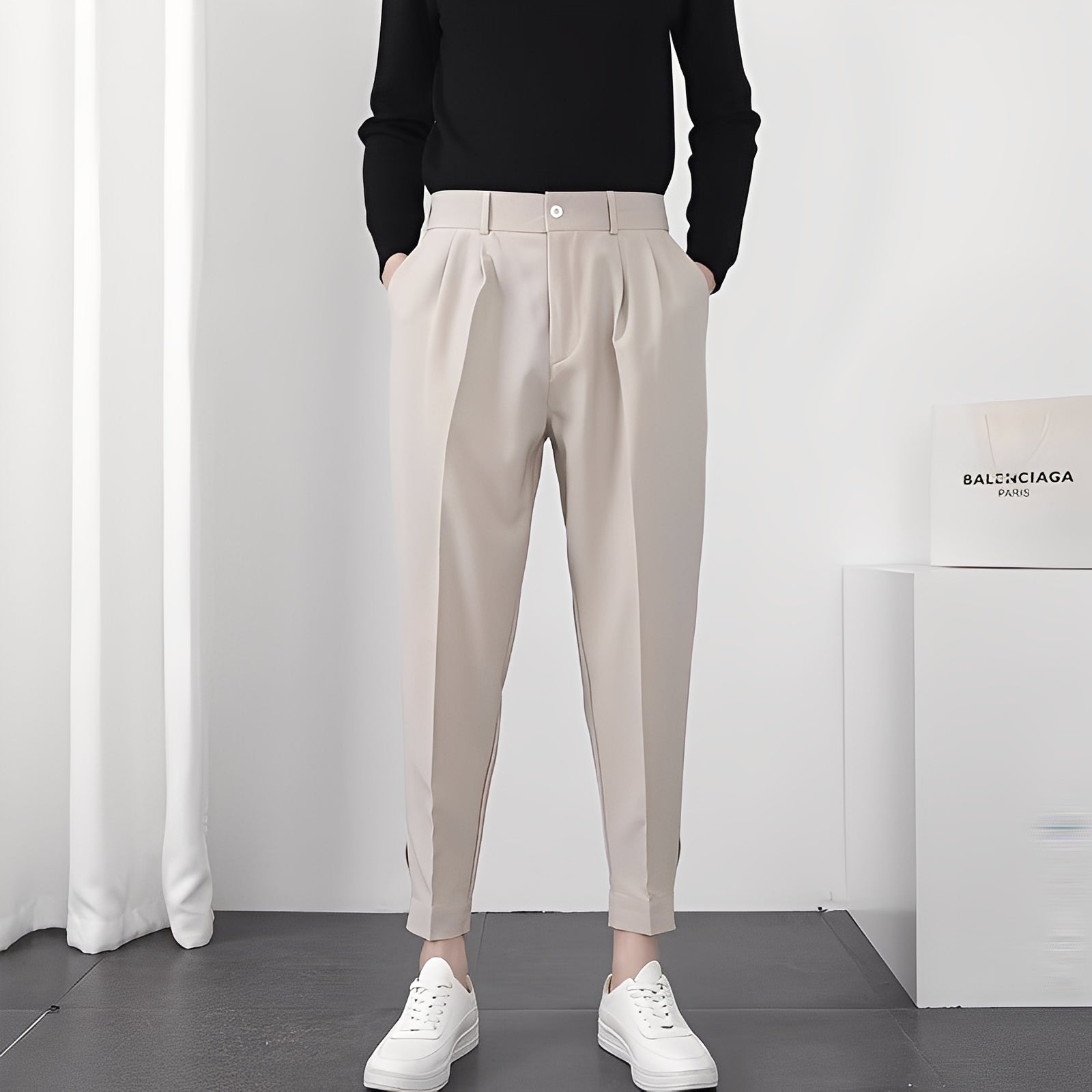 Micheal - Pantalón moderno, cómodo y suelto para hombres