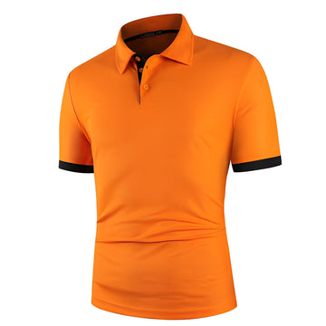 Lloyd - Polo de Manga Corta Casual para Hombres