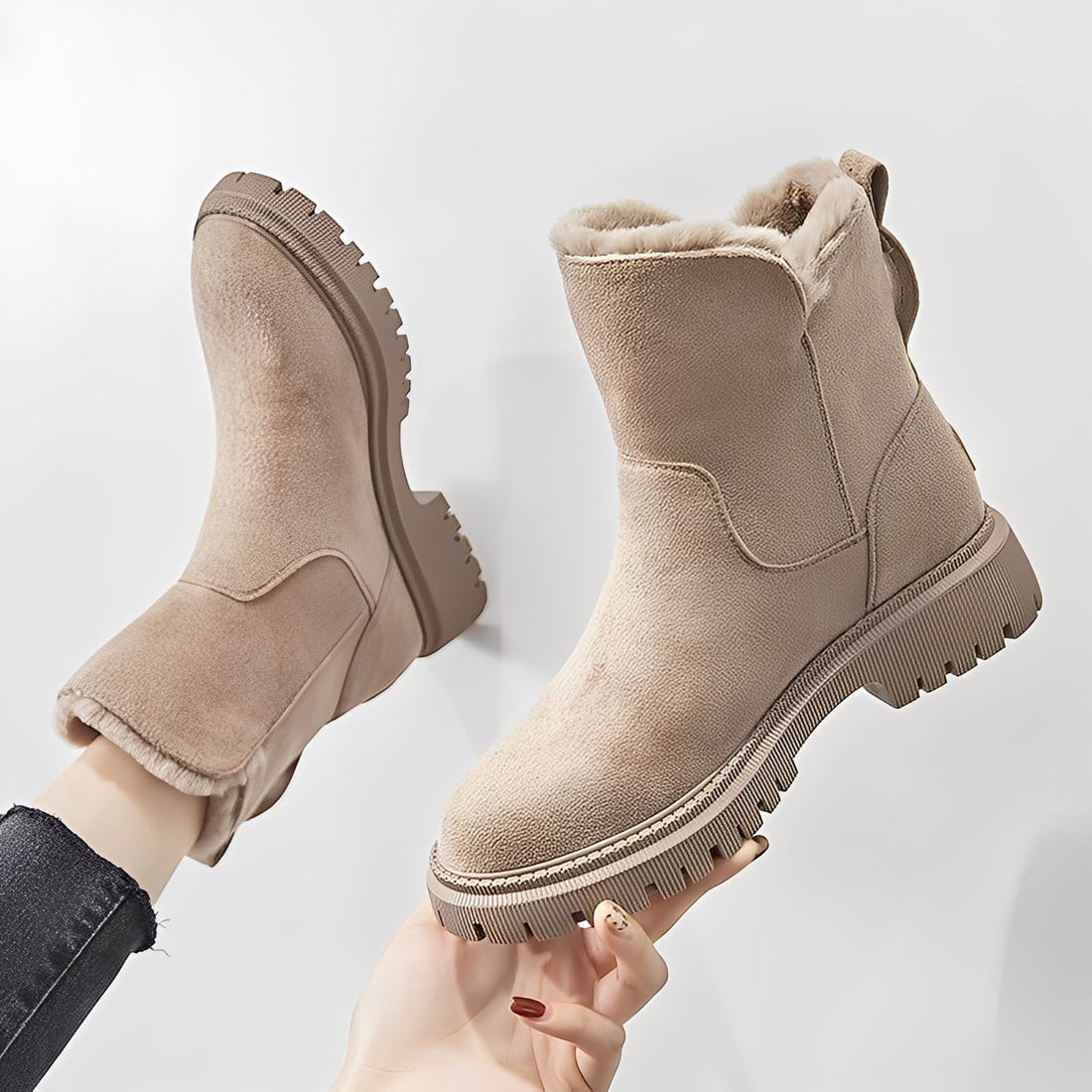 Alvira - Botas de invierno elegantes para mujeres