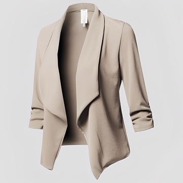 Jolie - Blazer Moderno con Plisado para Mujeres
