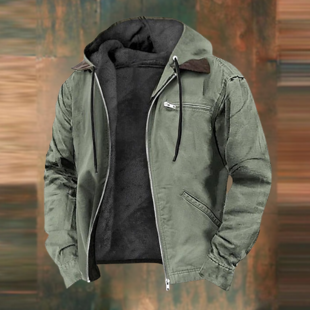 Akiak - Robusta Chaqueta de Invierno Bomber para Hombres