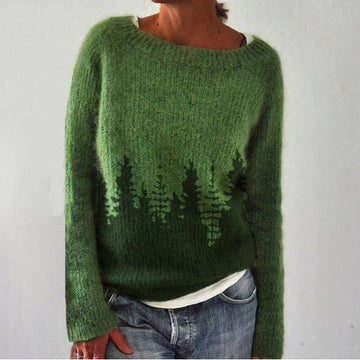 Emma - Suéter Retro Casual Moda Mujer