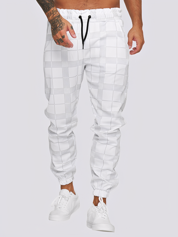 Jaeden - Elegantes pantalones a cuadros para hombres