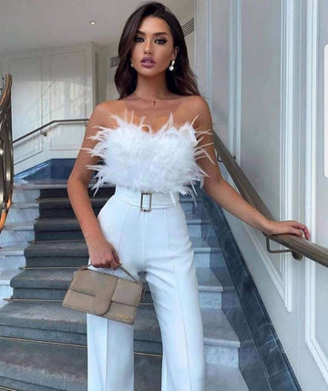 Arabel - Mono elegante con bustier