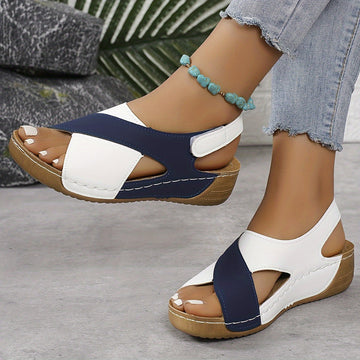 Marta - Sandalias ortopédicas cómodas para mujer, soporte