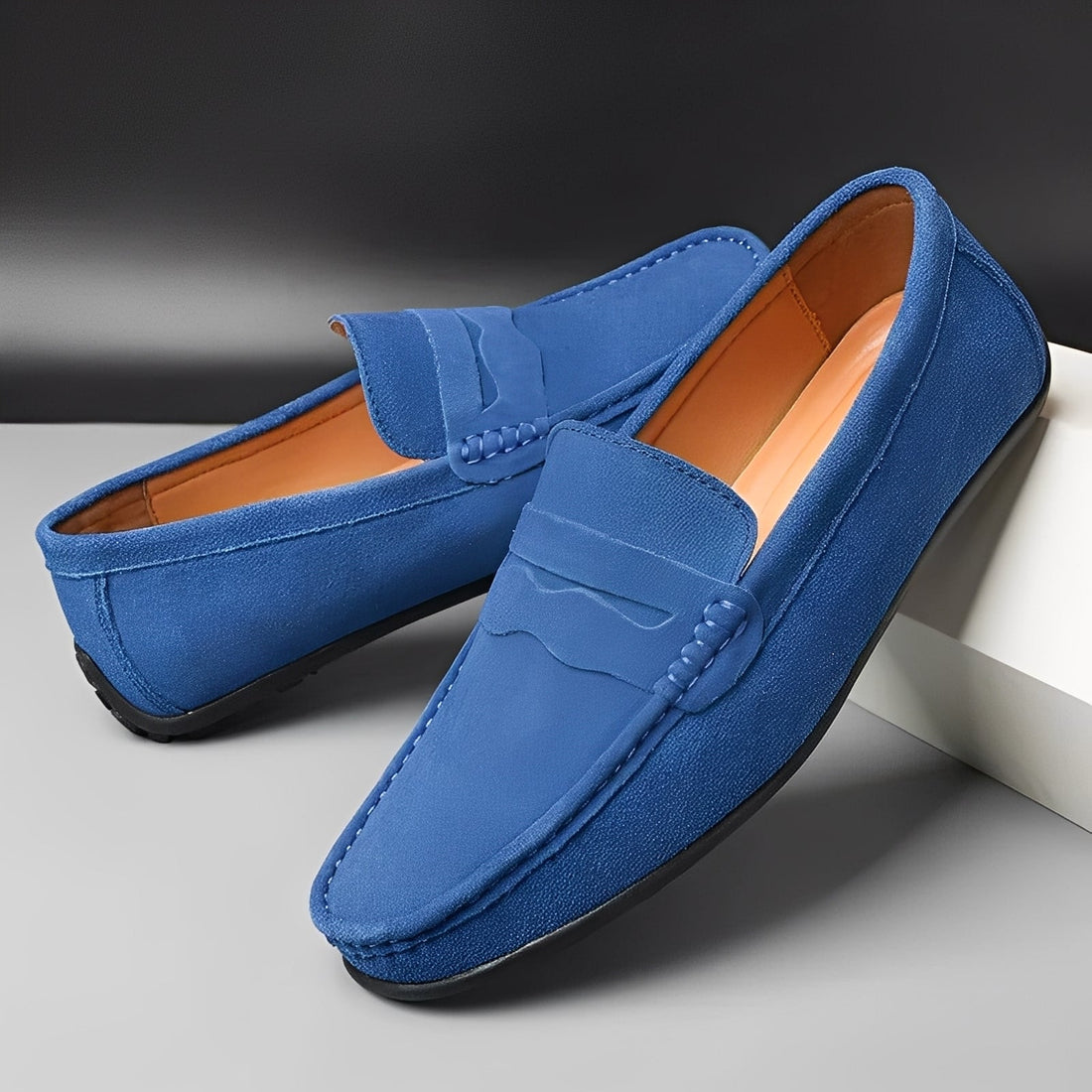 Fulbert - Zapato casual plano para hombres