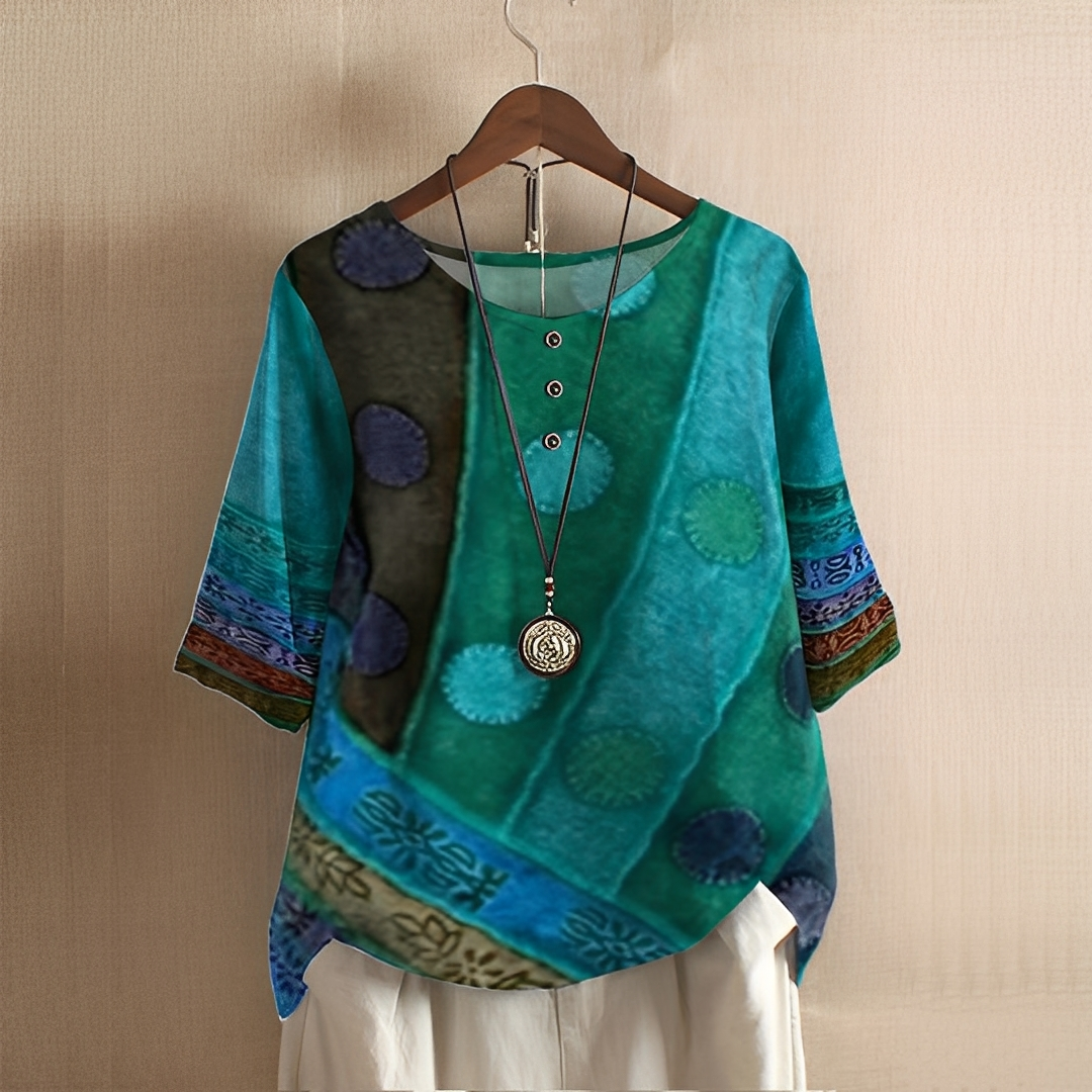 Isaure - Top cómodo y acogedor para mujeres