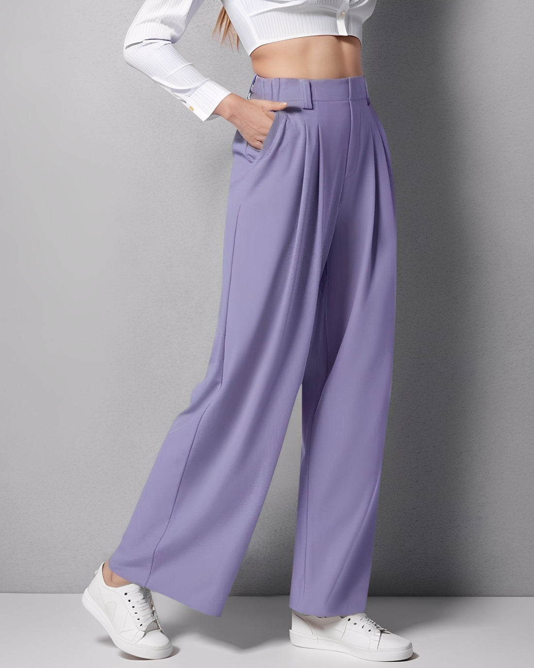 Montana - Pantalón recto flexible para mujer
