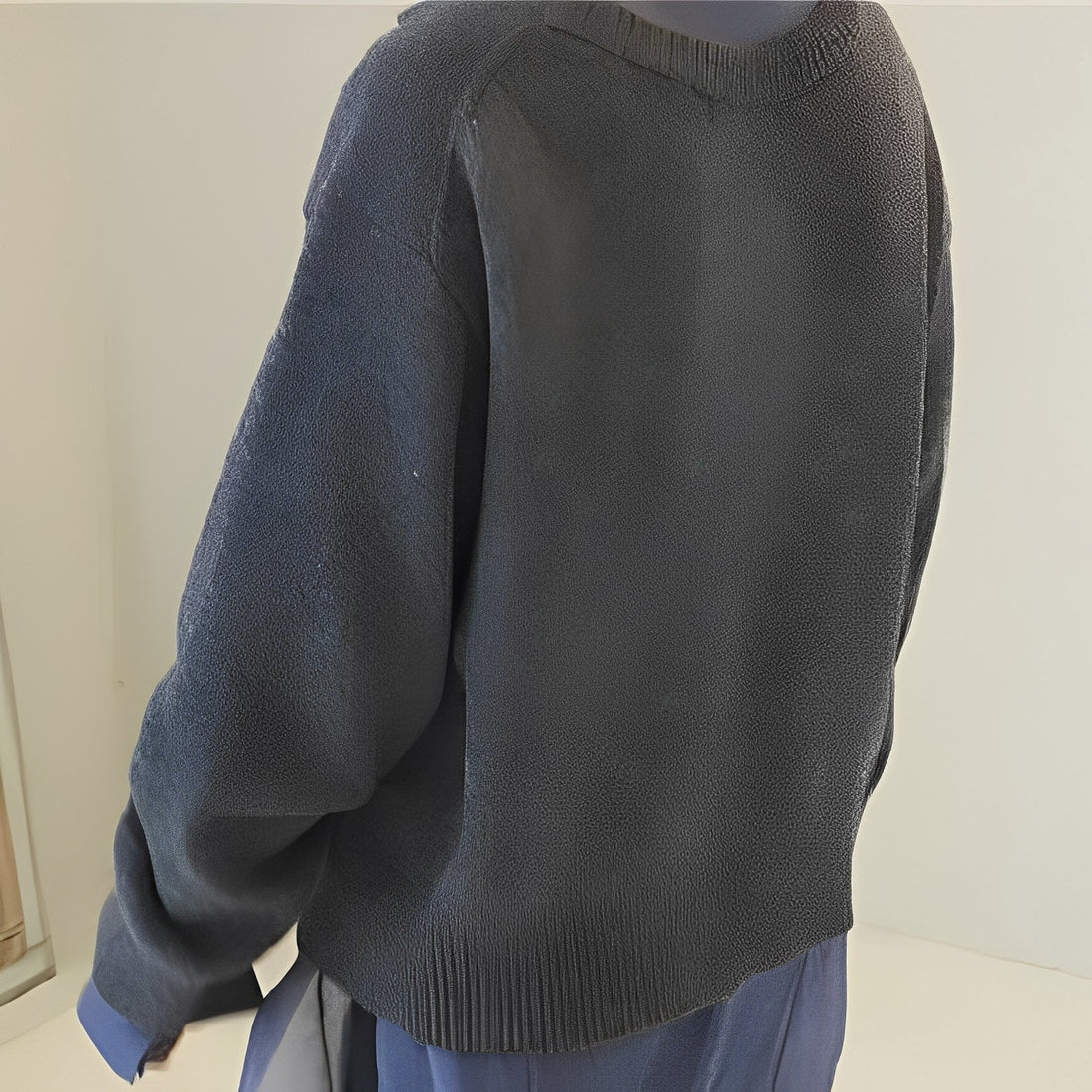 Arianna - Chaqueta de Cachemir Holgada con Botones para Mujeres