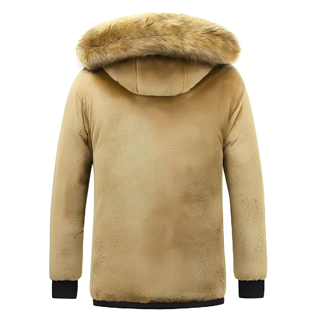 Crispian - Abrigo Parka Caliente con Capucha Removible para Hombres