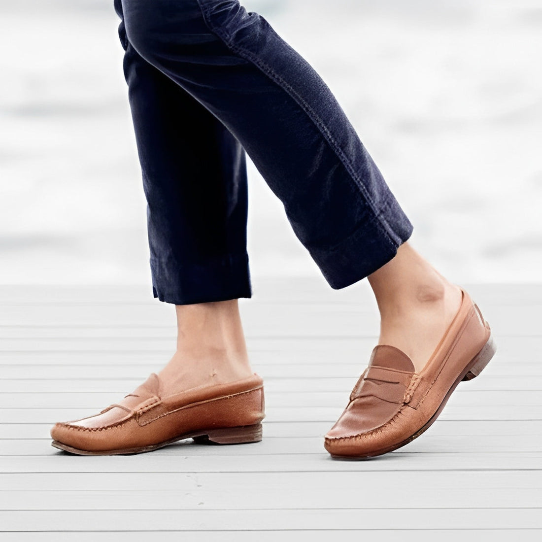 Tiffanie - Zapatillas planas informales para mujer