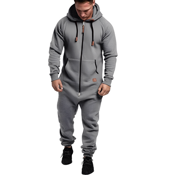Benson - Traje de peluche con capucha para hombres