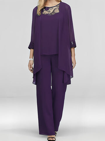 Nathalie - Elegante conjunto de tres piezas para mujeres