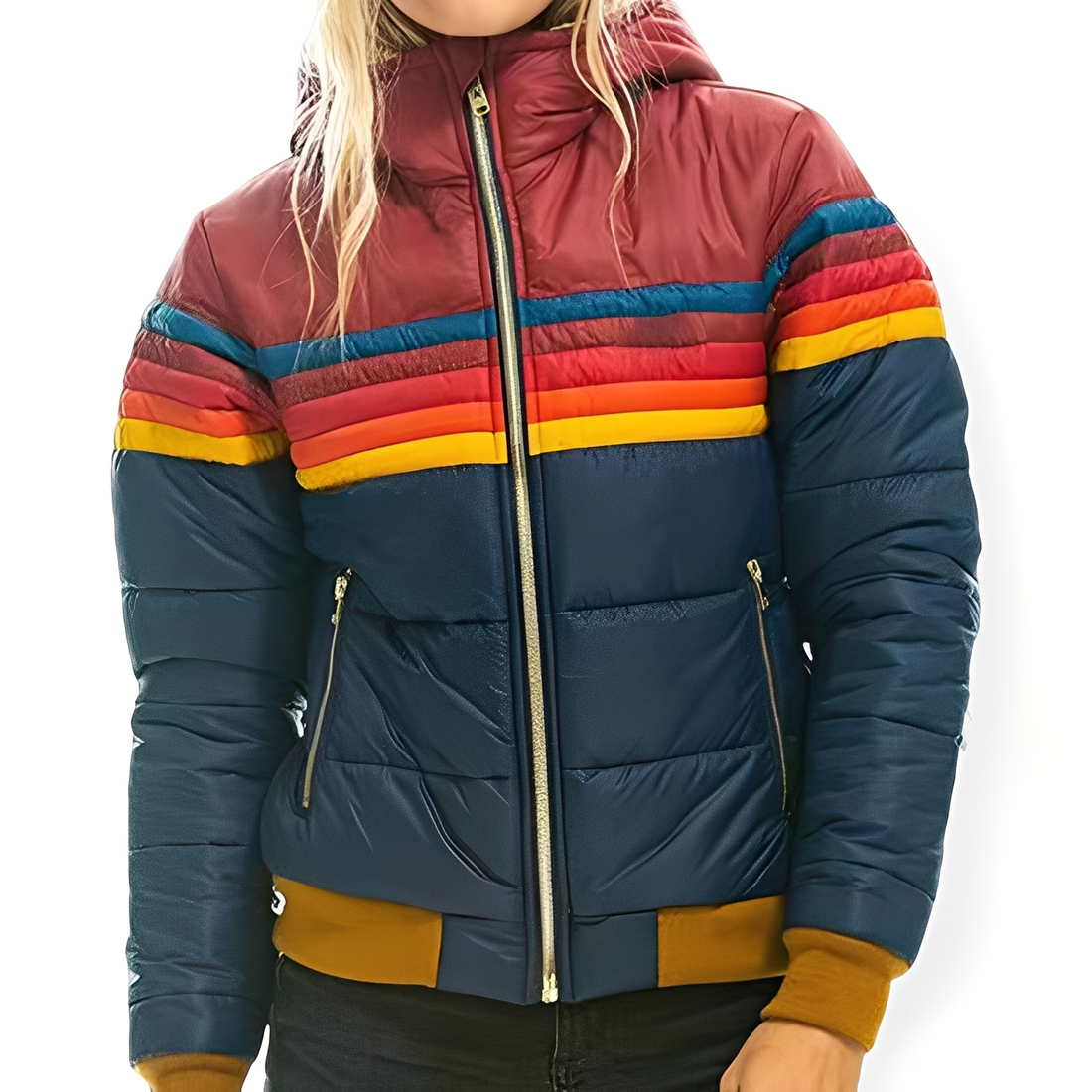 Sharon - Parka Clásica con Capucha para Mujeres