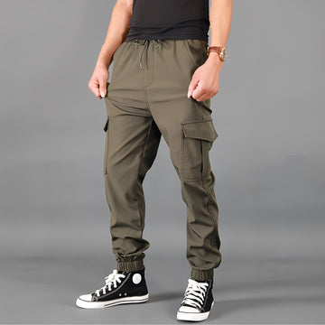 Ghislain - Pantalón cargo de invierno holgado para hombre