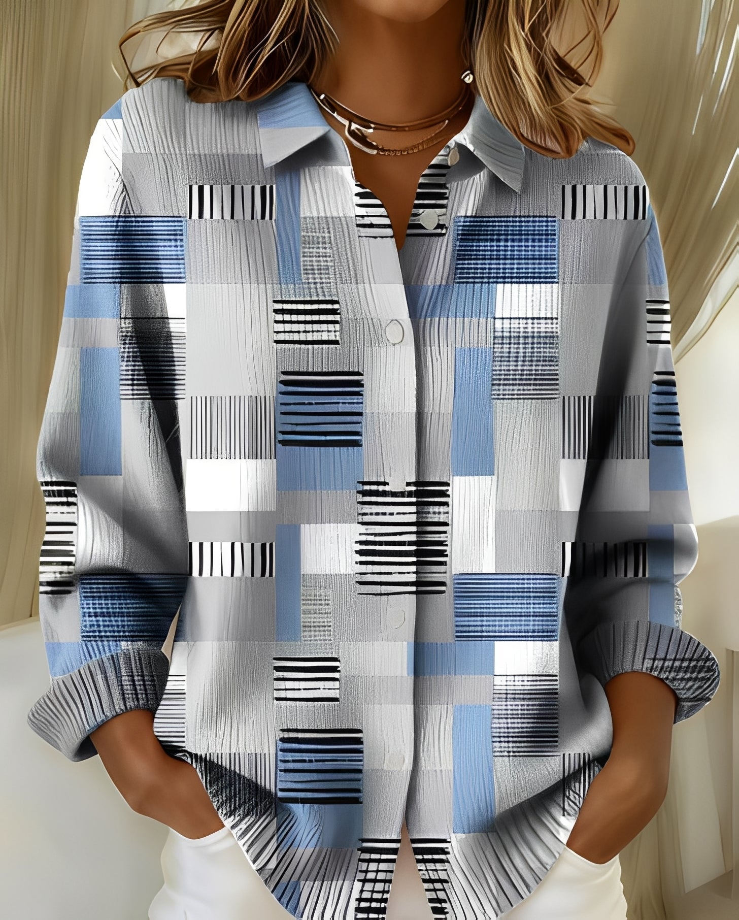 Yancy - Cárdigan elegante y suelto para mujeres