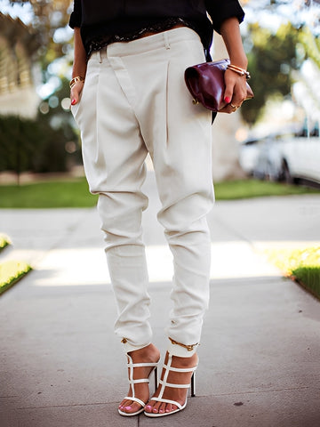 Bethanie - Pantalones modernos de cintura alta para mujer