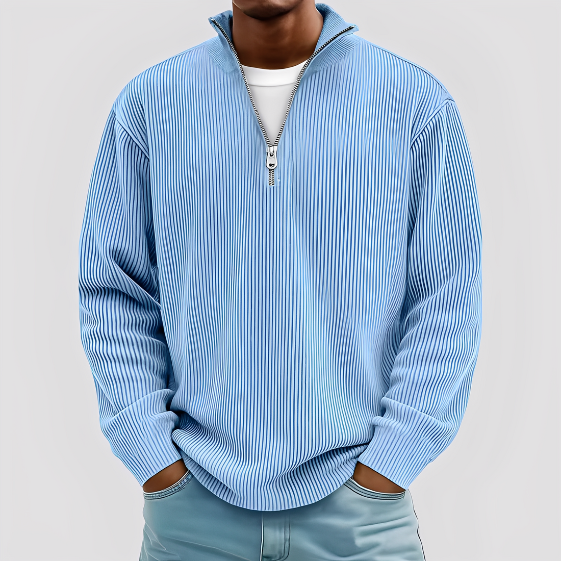 Henry - Suéter amplio, moderno y cálido para hombres