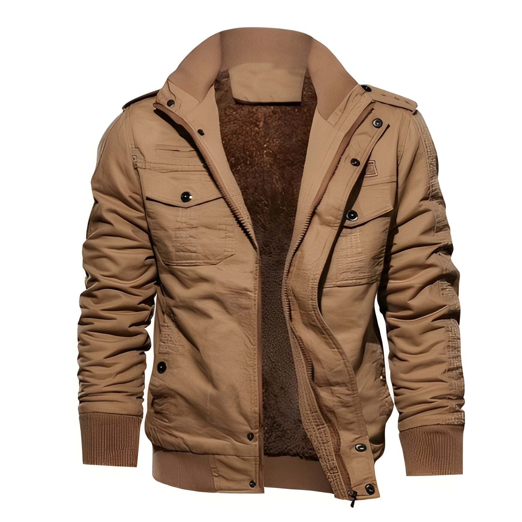 Gary - Chaqueta elegante de polar con bolsillos para hombres