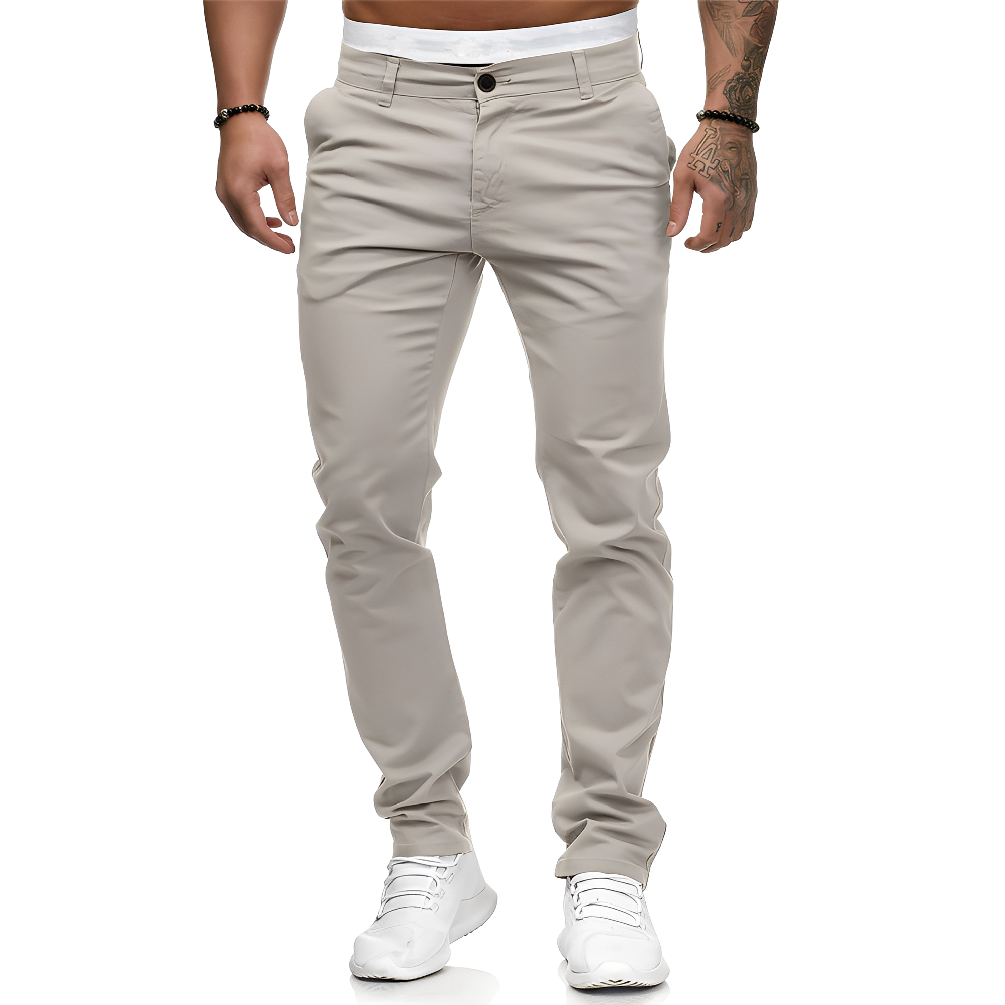 Colby - Pantalón ajustado y casual para hombres