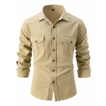Marlon - Camisa informal, cómoda y flexible para hombres