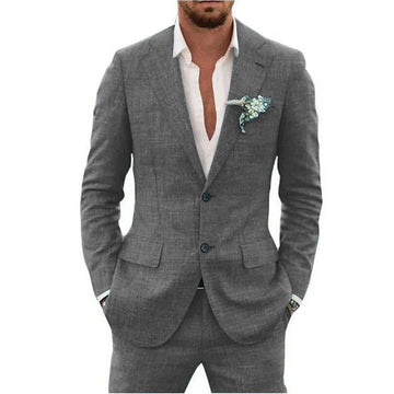 Marbod - Traje Ligero de Lino para Hombre