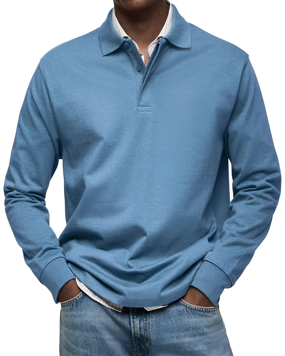 Willis - Suéter elegante con botones para hombres