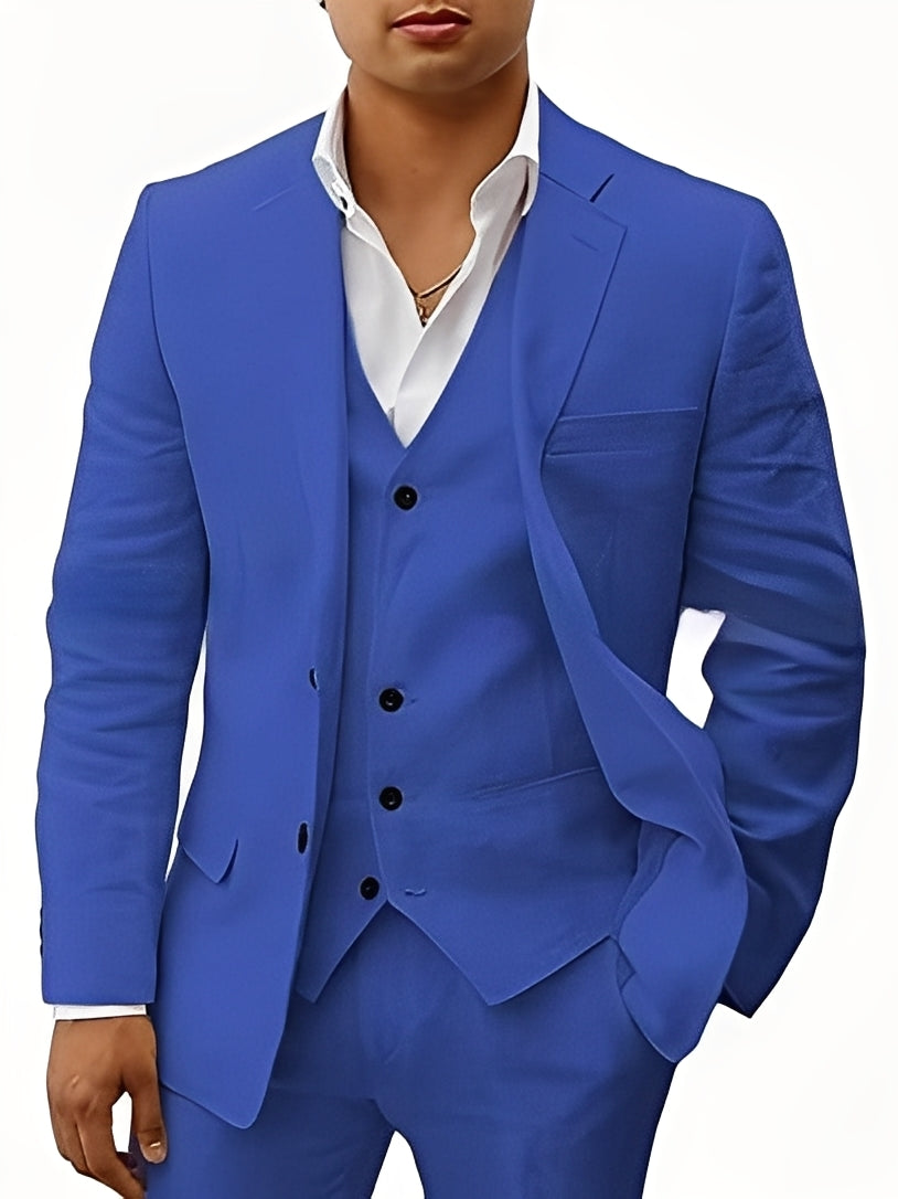 Thorley - Conjunto formal de tres piezas para hombres