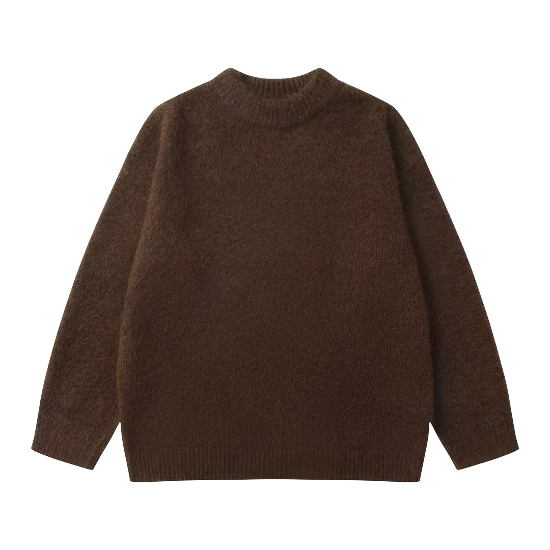 Olyvia - Jersey suelto y sencillo para mujeres