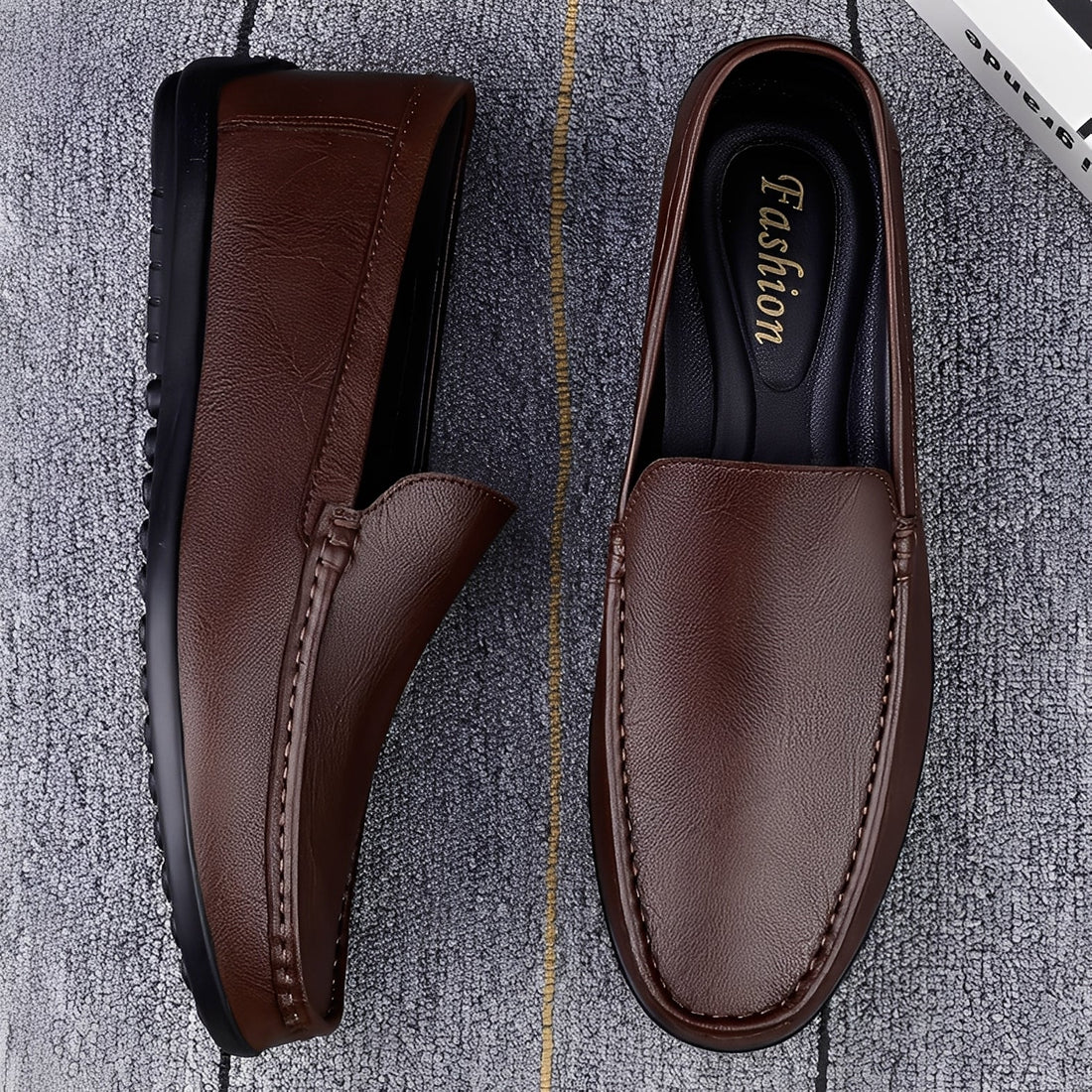 Seward - Zapatos de cuero informales y formales para hombres