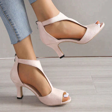 Keira - Sandalias tacón ortopédico