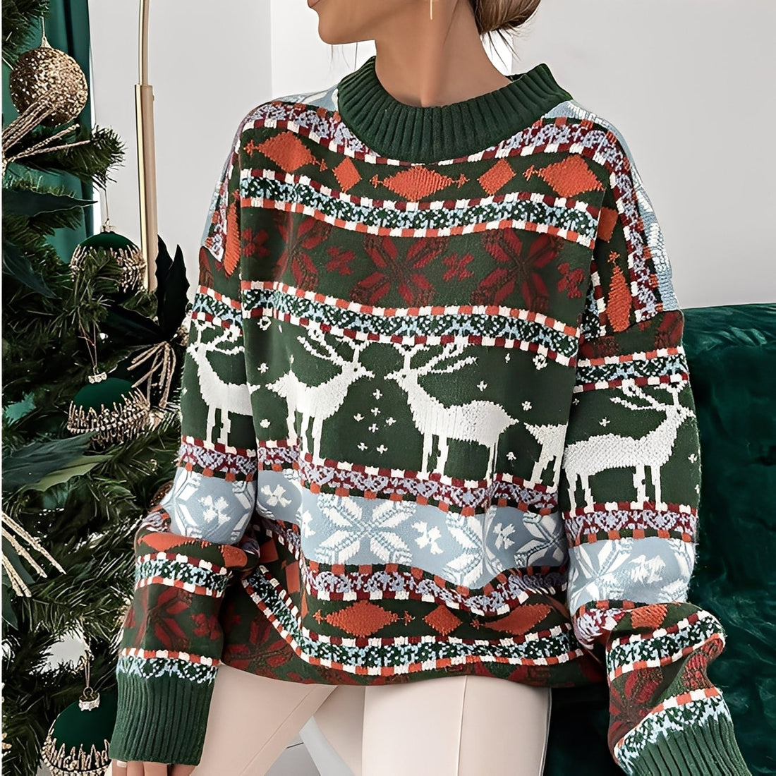 Rosemary - Suéter navideño elegante y cálido para mujeres