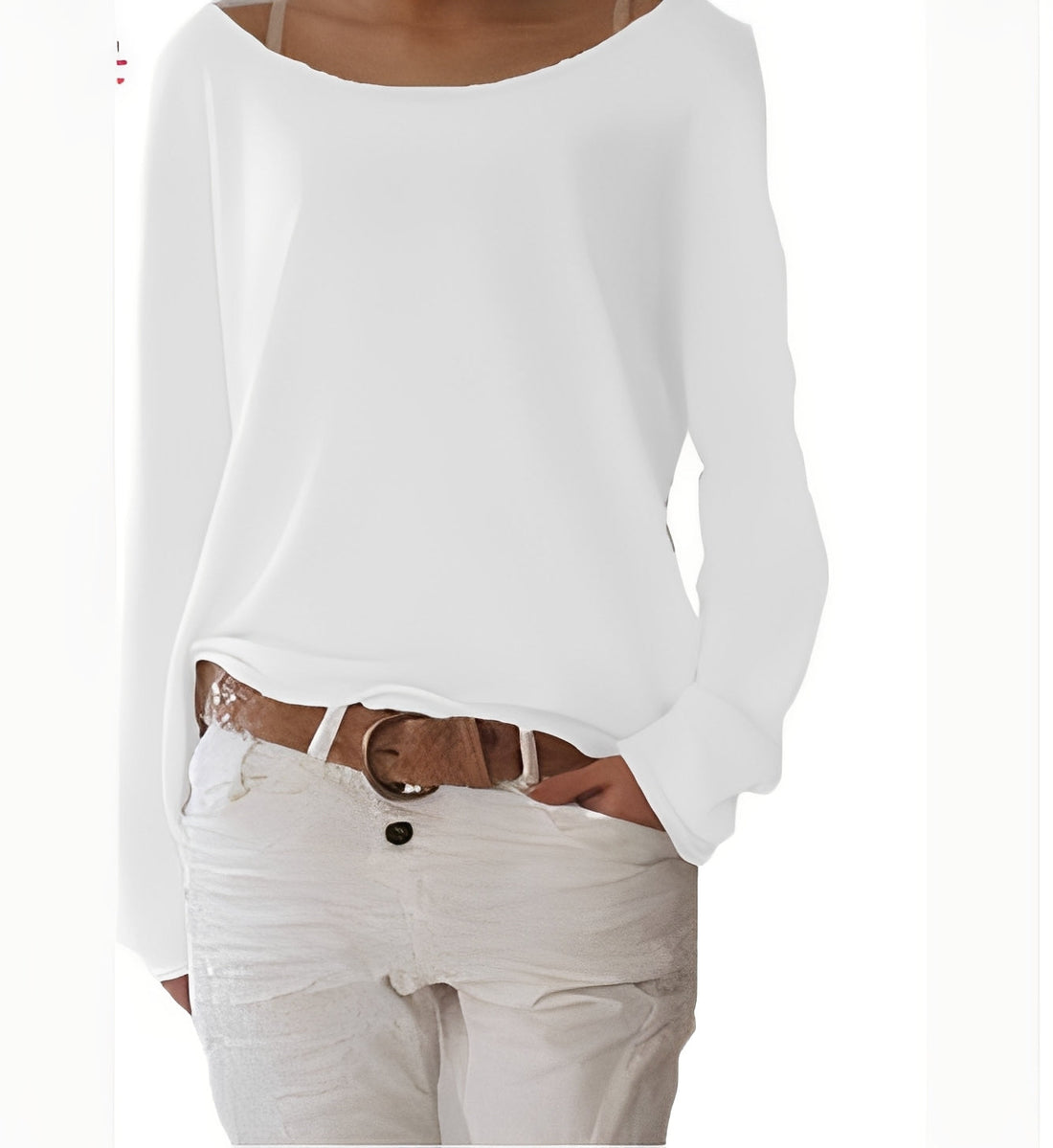 Béatrice - Suéter fino de punto para mujer