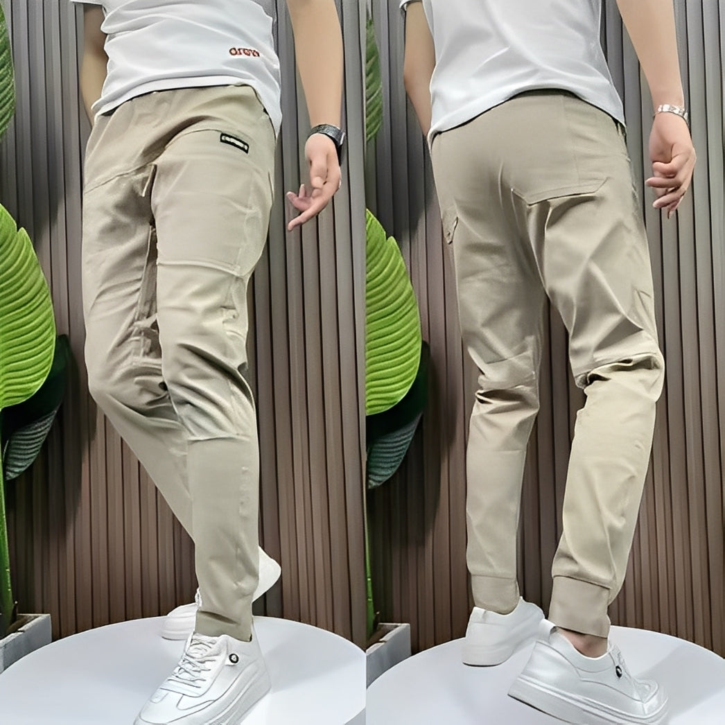 Raynard - Pantalón cargo elegante y elasticado para hombres