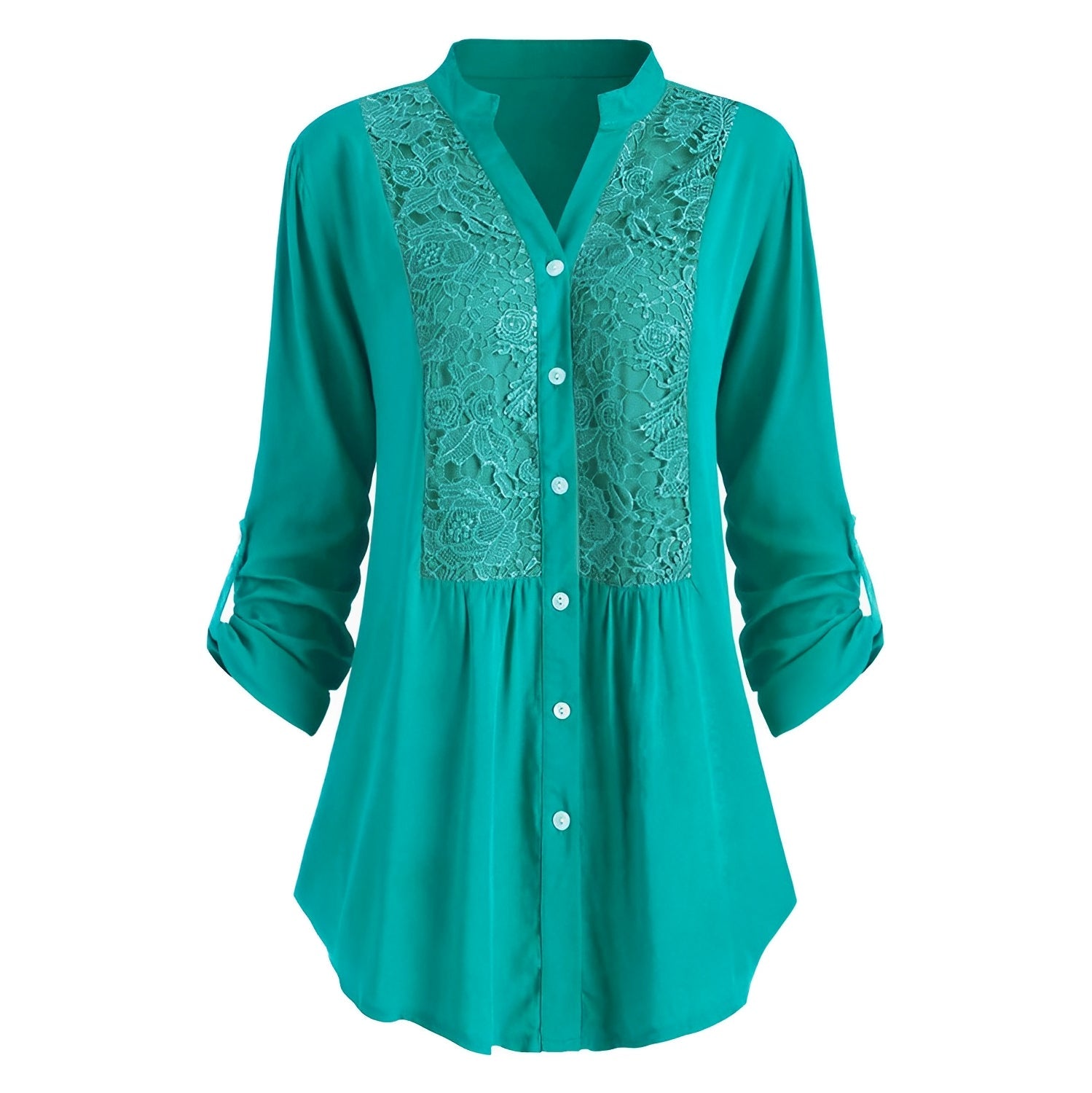 Delaney - Blusa larga cómoda de encaje para mujeres