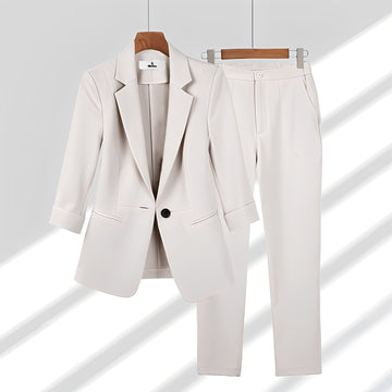 Elouise - Set de blazer y pantalones formales para mujeres